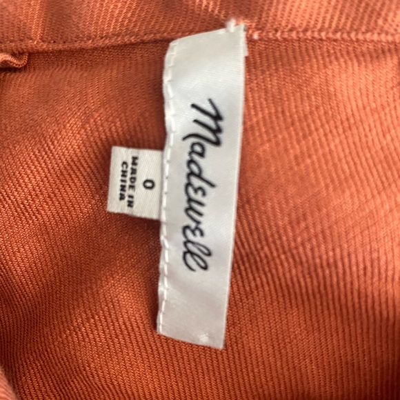 Orange Madewell Mid length skirt - Picture 4 of 5